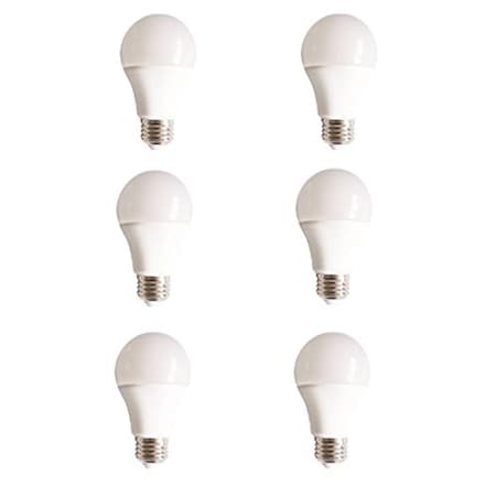 Brightlight 10W 120V LED A19 Filament Light Bulb, Chrome, 6PK BR2571098